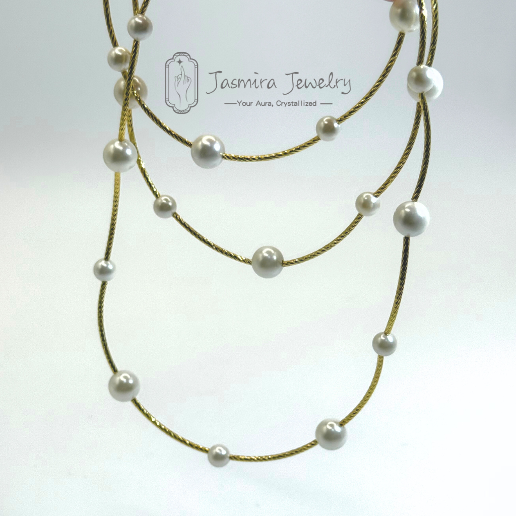 The Star-Studded Pearl Necklace