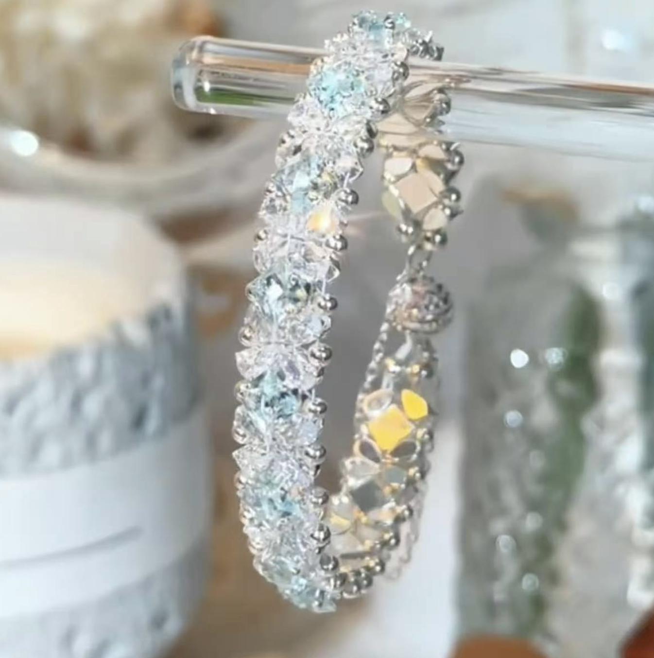 星梦奇缘水钻手链 (A Dream of Stars and Romance Cubic Zirconia Bracelet)