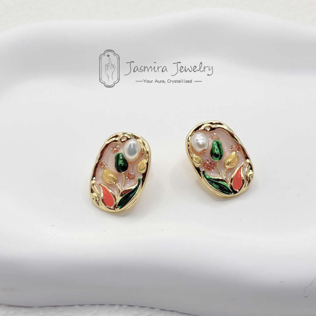 The Pink Floral Language pear