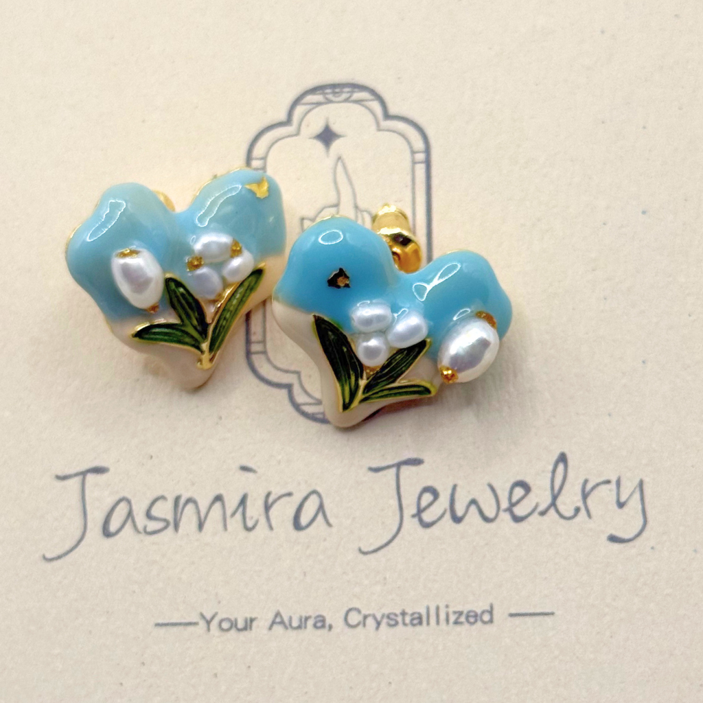 Love Garden  Pearl Earrings