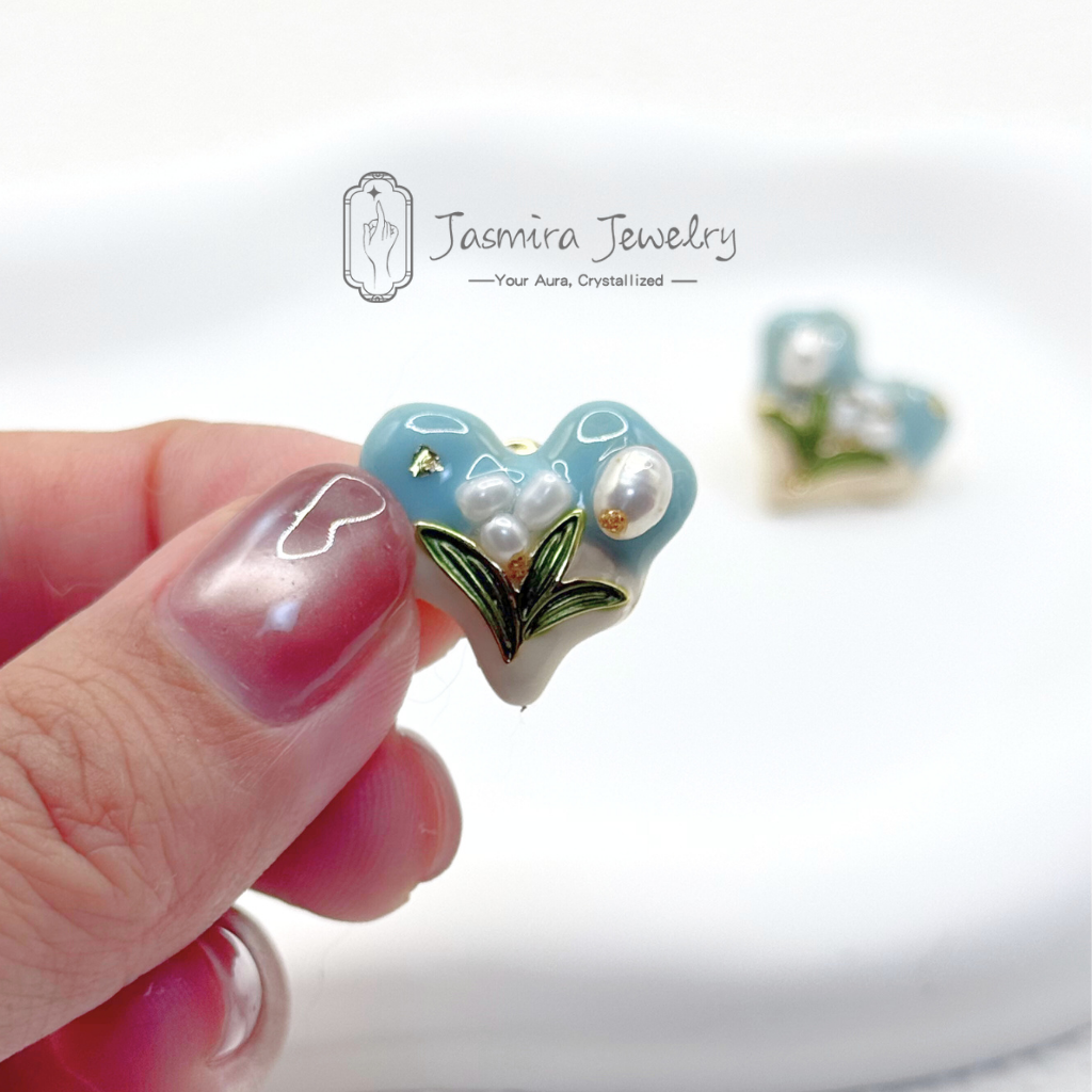 Love Garden  Pearl Earrings