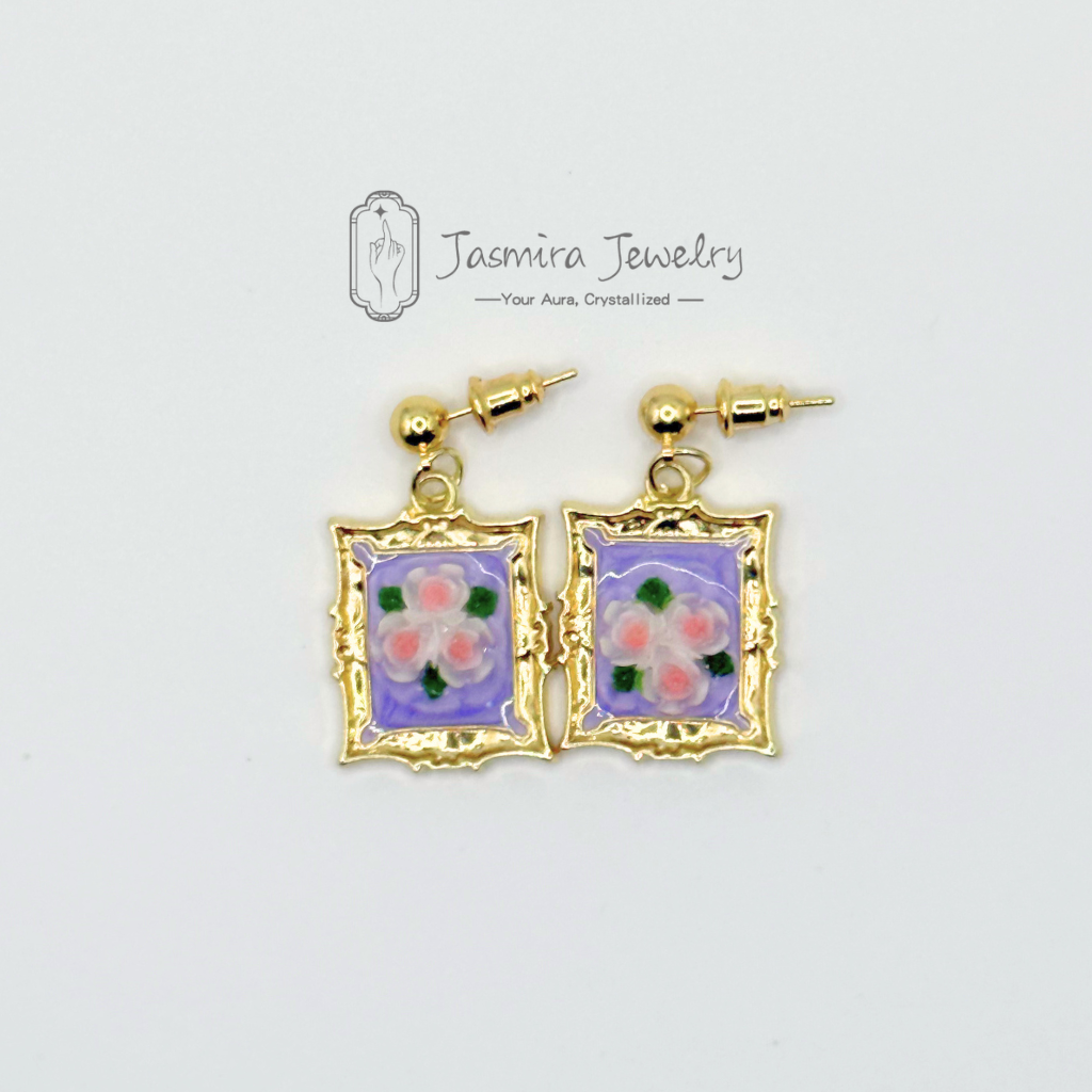 The Language of Roses Earrings