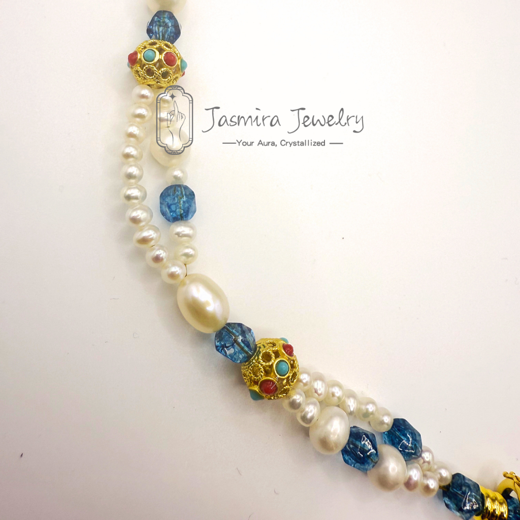 Dunhuang Baroque Pearl Necklace