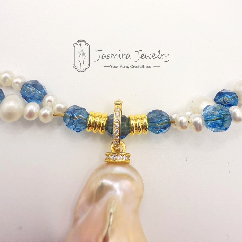 Dunhuang Baroque Pearl Necklace