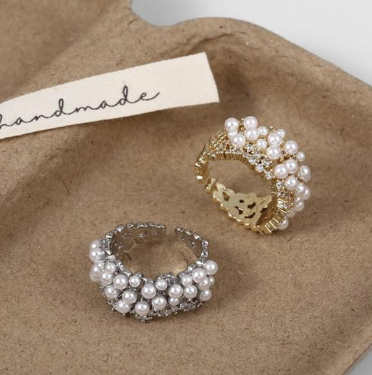 满天星戒指 （Gypsophila Alloy Ring）