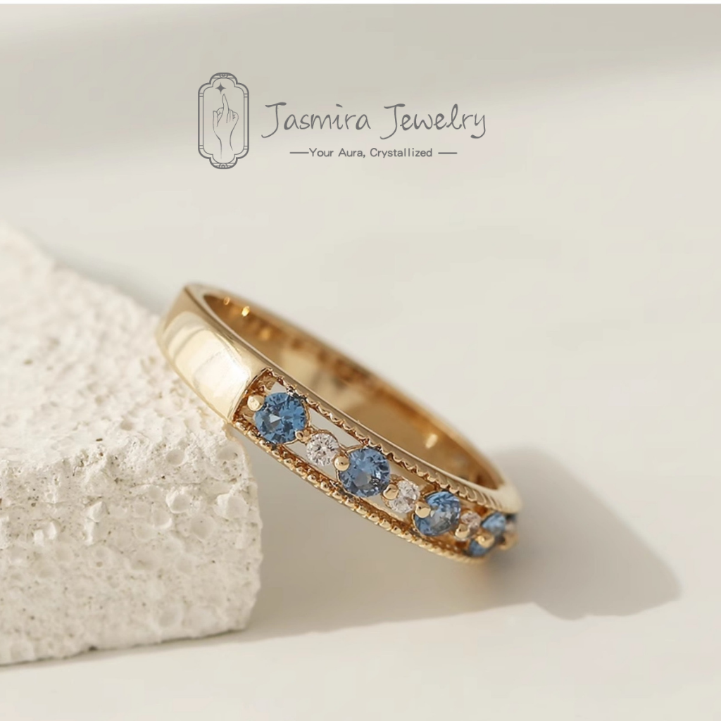 Blue Starlight Ring