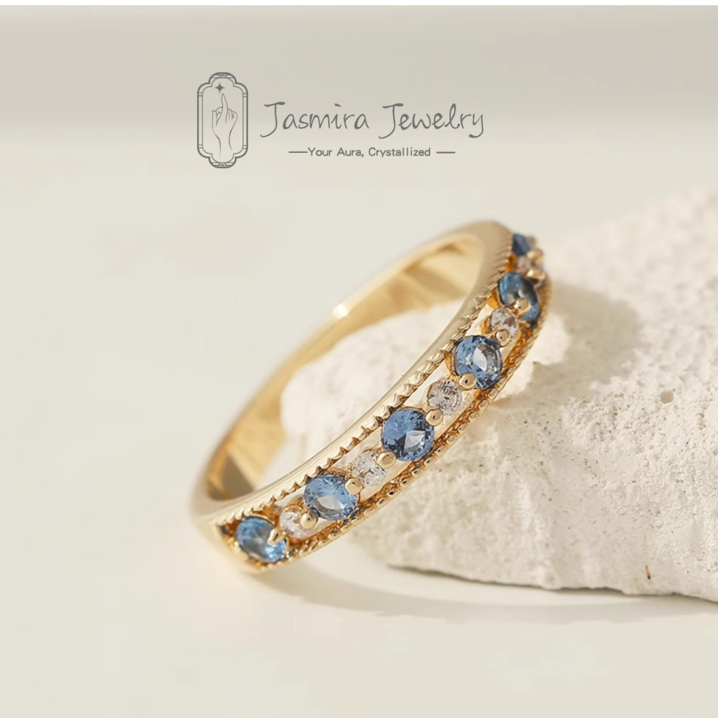 Blue Starlight Ring