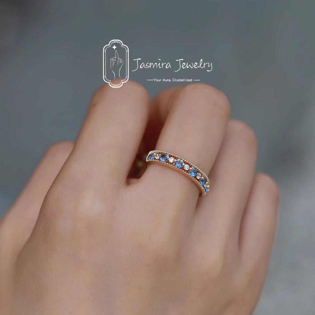 Blue Starlight Ring