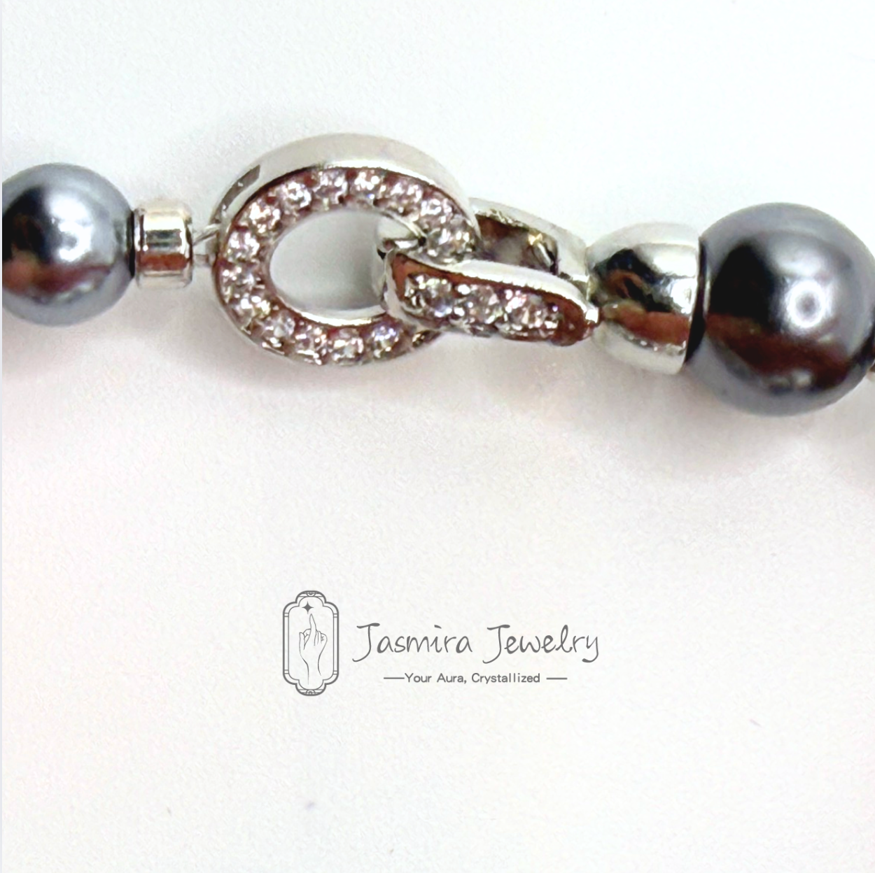 Black Shell Pearl Rhythm Necklace