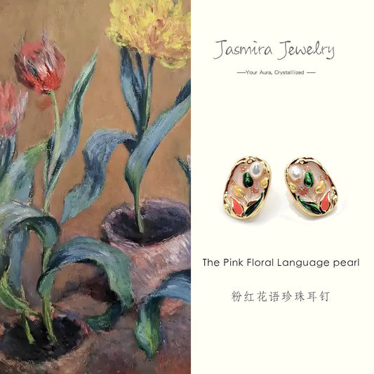 The Pink Floral Language pear